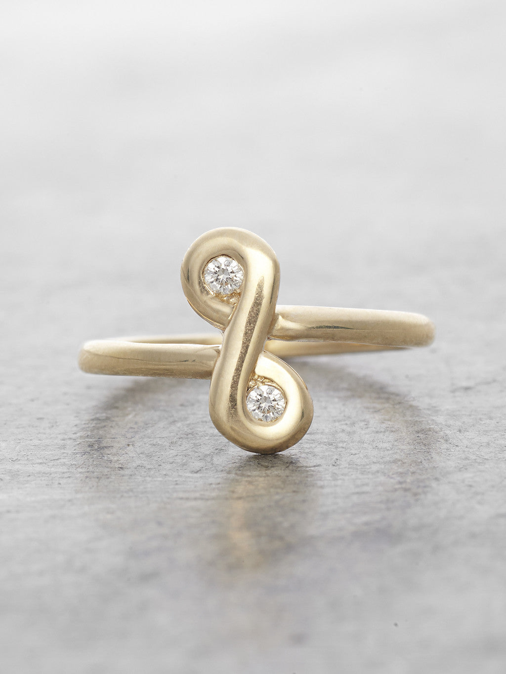 Diamond Infinity Ring
