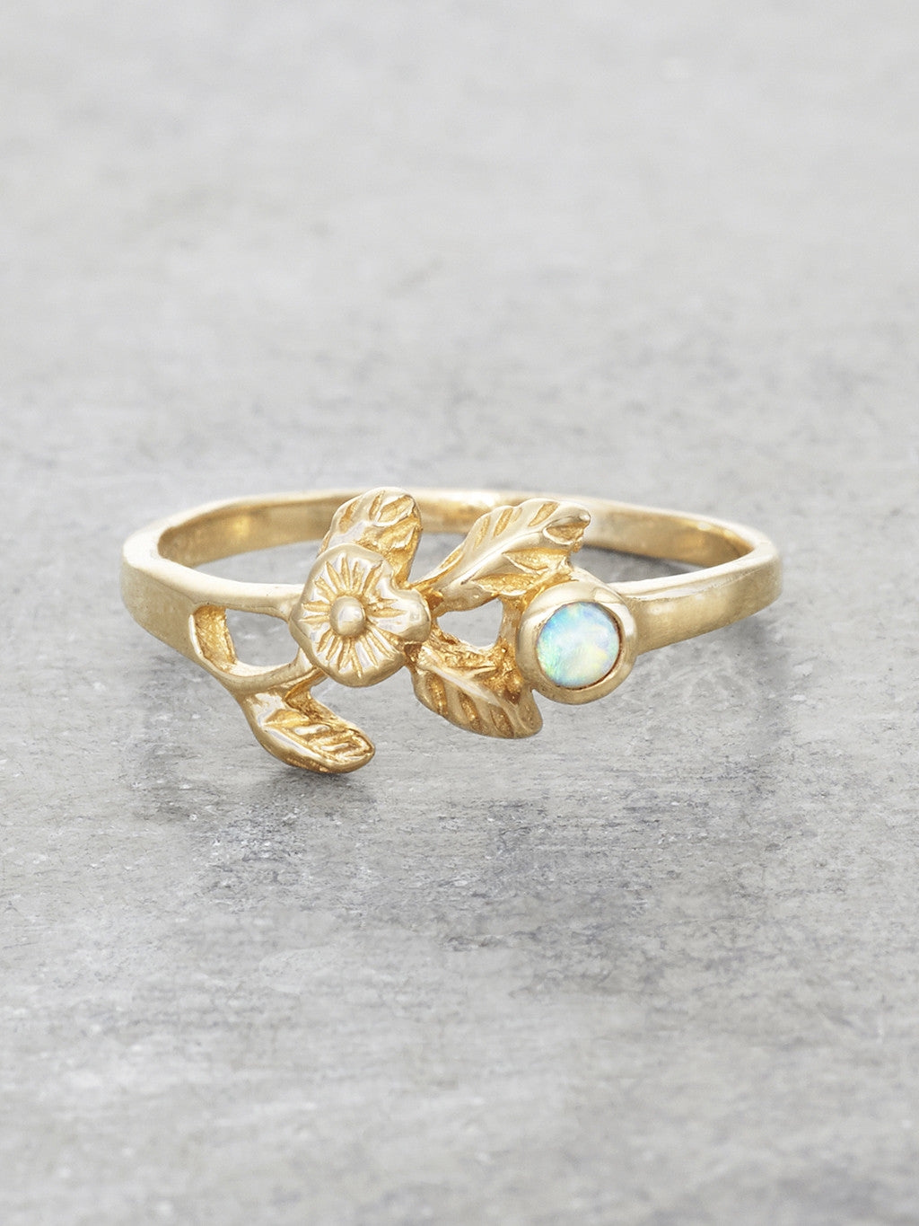 Opal Kiss Ring - LUNESSA