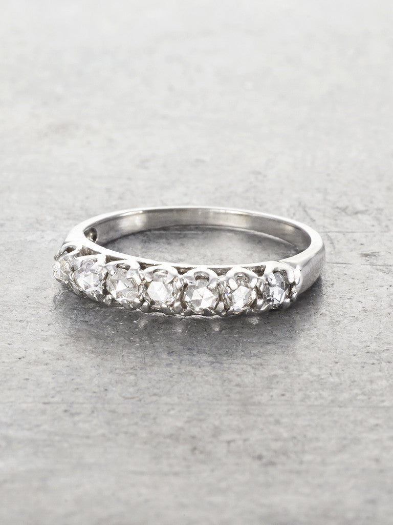 Seven Rosecut Diamond Ring - LUNESSA