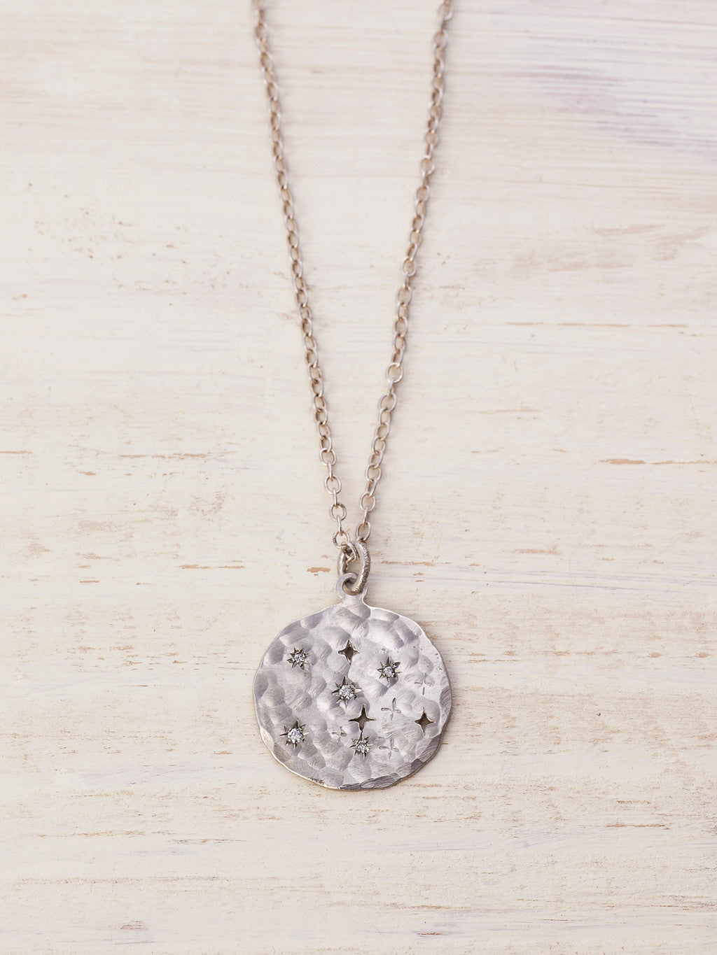 Starry Night Cosmic Diamond Necklace