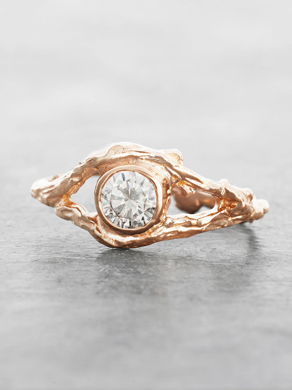 Fairy Branch Ring Rose Gold