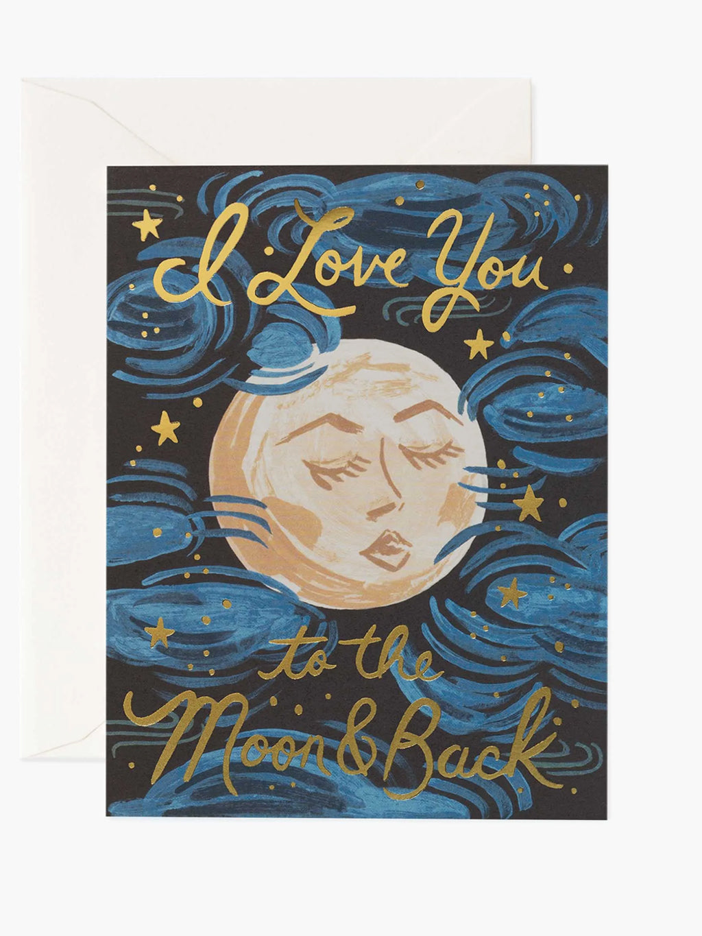 I Love you to the Moon and Back Large Card