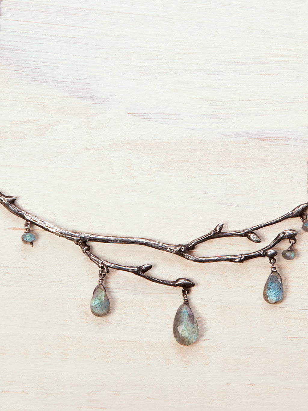 Enchanted Labradorite Fairy Branch Necklace - LUNESSA
