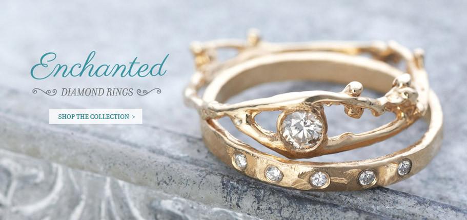 Enchanted Diamond Branch Rings - Shop the Collection